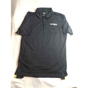 HPI Polo Shirt Unisex Size Large Black Advance Auto Parts Staff Uniform Techwear